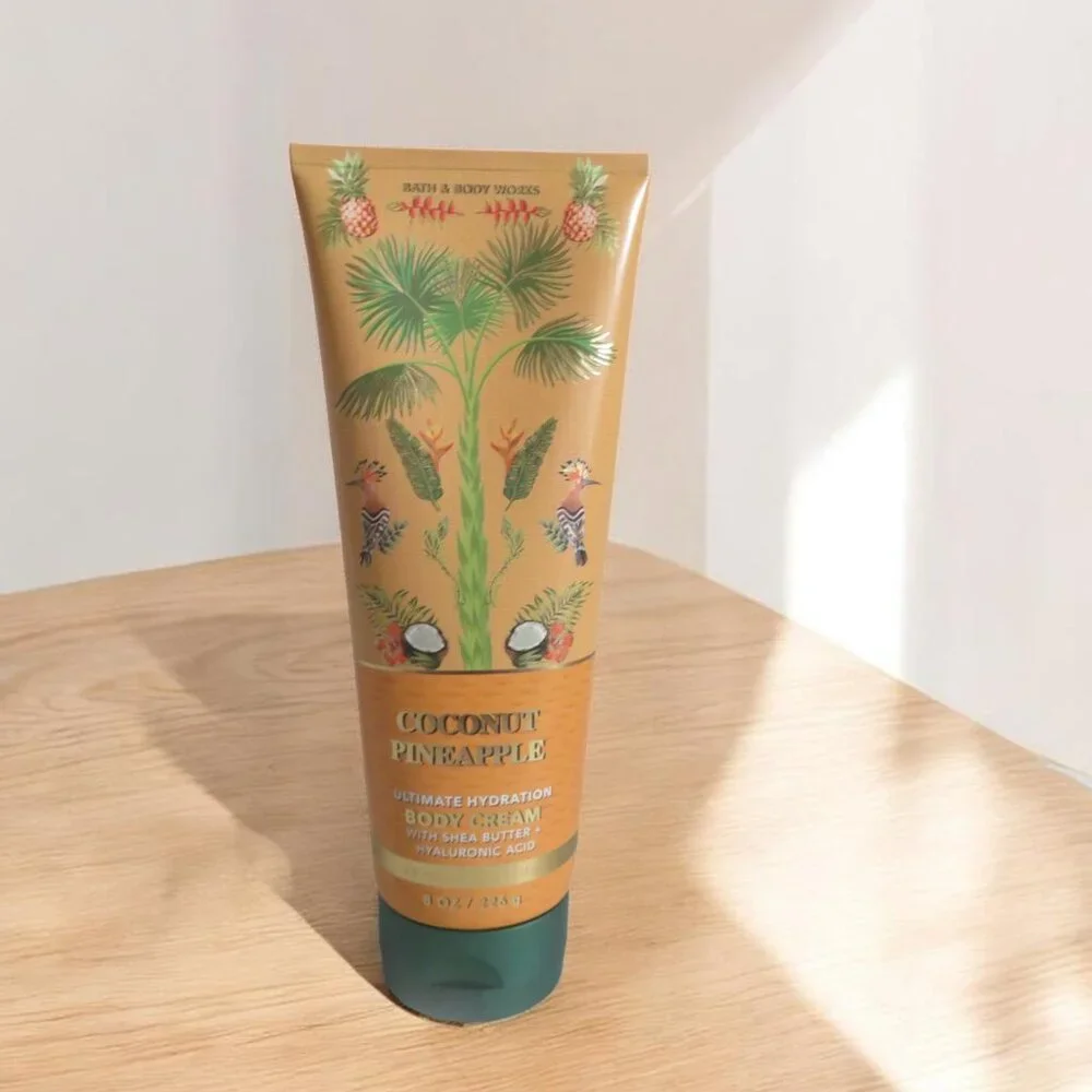 Bath & Body Works COCONUT PINEAPPLE Body Cream (8 oz), NWT - Picture 1 of 2